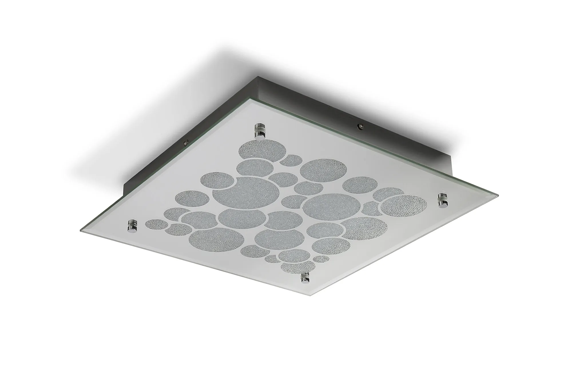 M5550  Coral Crystal Flush Square 23.5W LED